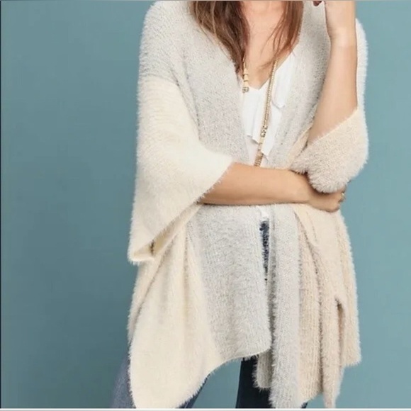Anthropologie Sweaters - Anthropologie Saturday Sunday knit cozy wrap, size O/S